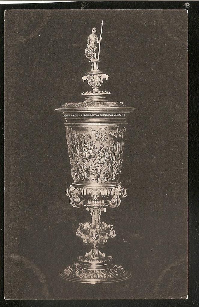 Veere, Beker van Maximiliaan, Ophalen of Verzenden, 1940 tot 1960, Ongelopen, Zeeland