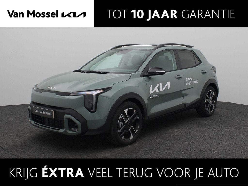 Kia Stonic 1.0 T-GDi MHEV GT-Line Pano Dak | Stoelverwarming, Auto's, Kia, Bedrijf, Te koop, Stonic, ABS, Achteruitrijcamera, Airbags