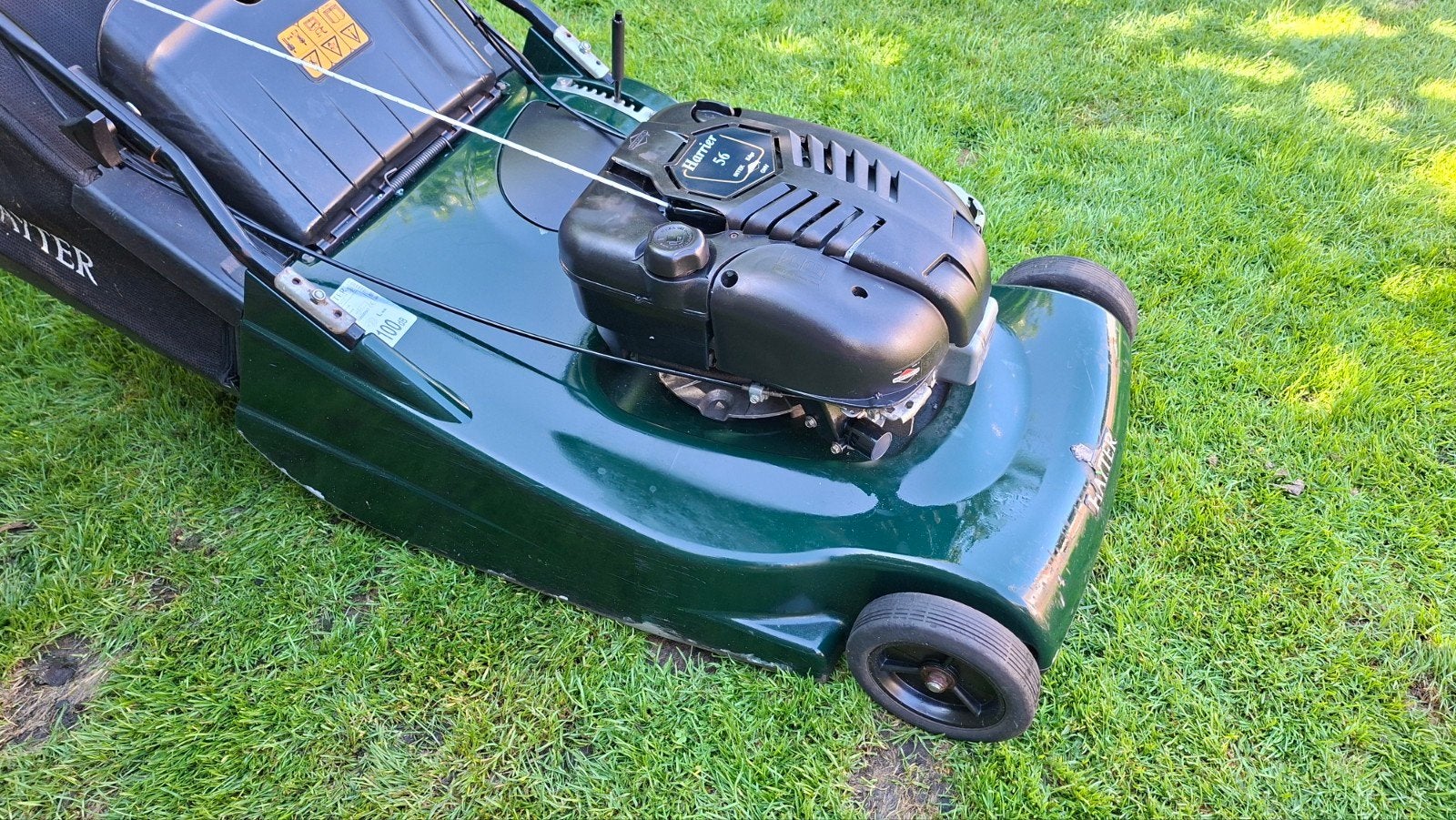 Hayter harrier 56cm walsmaaier.  (zie omschrijving), Tuin en Terras, Cirkelmaaier, Benzine-grasmaaier, 50 cm of meer, Opvangbak