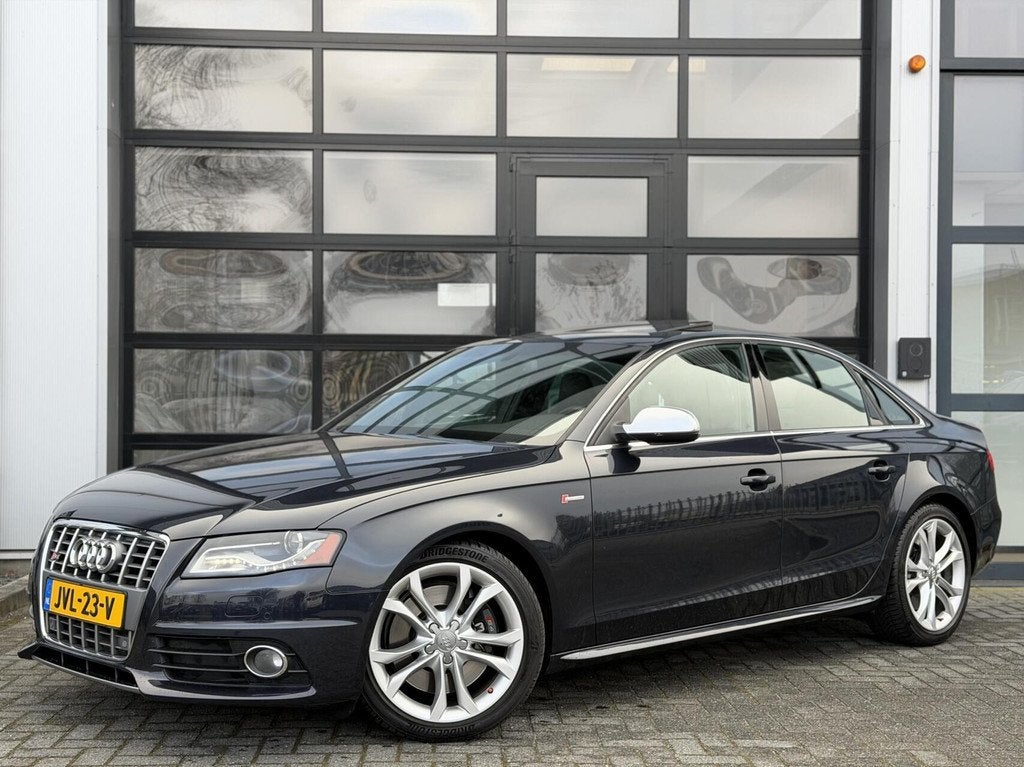 Audi A4 Limousine S4 3.0 TFSI 333PK+ / PANO / B&O / SCHAALST, Automaat, Gebruikt, Zwart, 2995 cc