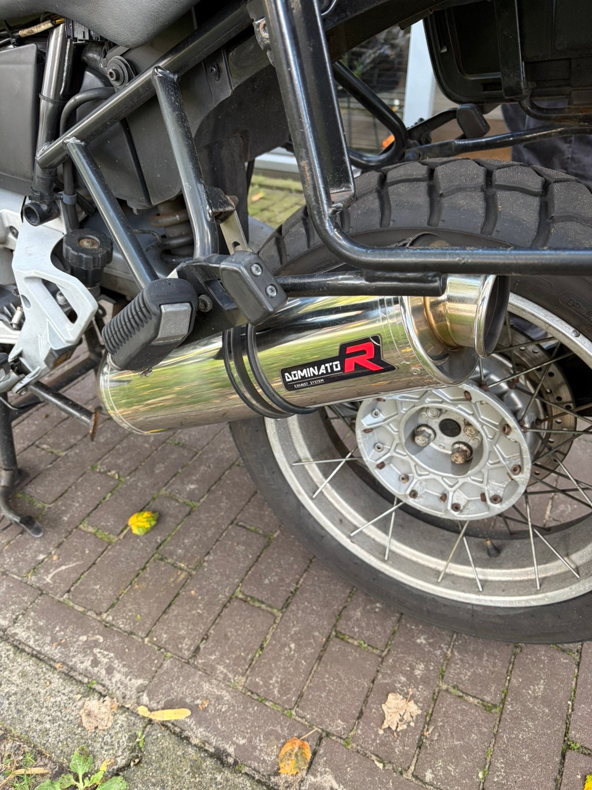 Dominator uitlaat demper BMW r1100gs r1150gs, Ophalen of Verzenden