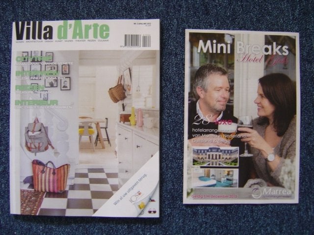 tijdschrift Villa d'Arte nr 2 april/mei 2015, Boeken, Ophalen of Verzenden, Zo goed als nieuw, Overige typen