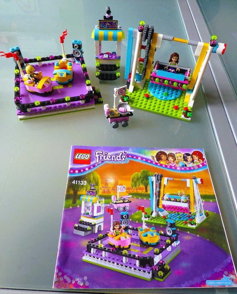 Lego Friends Pretpark serie 41127, 41128, 41129, 41133 in 1, Ophalen, Compleet, Lego, Friends