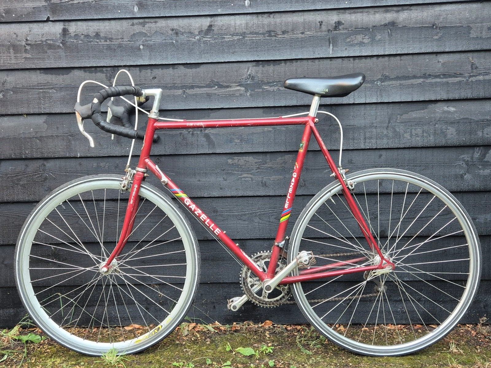 Gazelle racefiets, framemaat 58, Fietsen en Brommers, Fietsen | Racefietsen, Ophalen, Gebruikt, Heren, 57 tot 61 cm