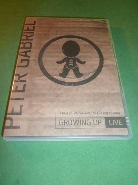 Peter Gabriel Growing up Live dvd, Cd's en Dvd's, Dvd's | Muziek en Concerten, Alle leeftijden, Verzenden, Zo goed als nieuw, Muziek en Concerten