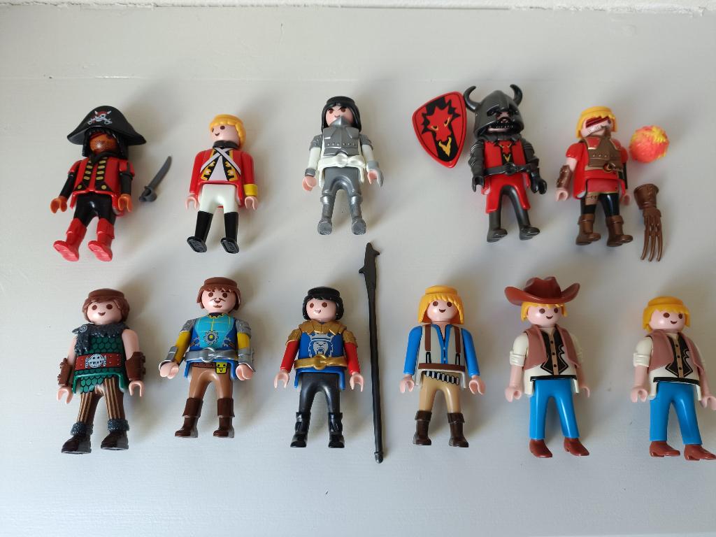 playmobil verschillende poppetjes (vechtersbazen) per stuk, Kinderen en Baby's, Speelgoed | Playmobil, Gebruikt, Ophalen of Verzenden