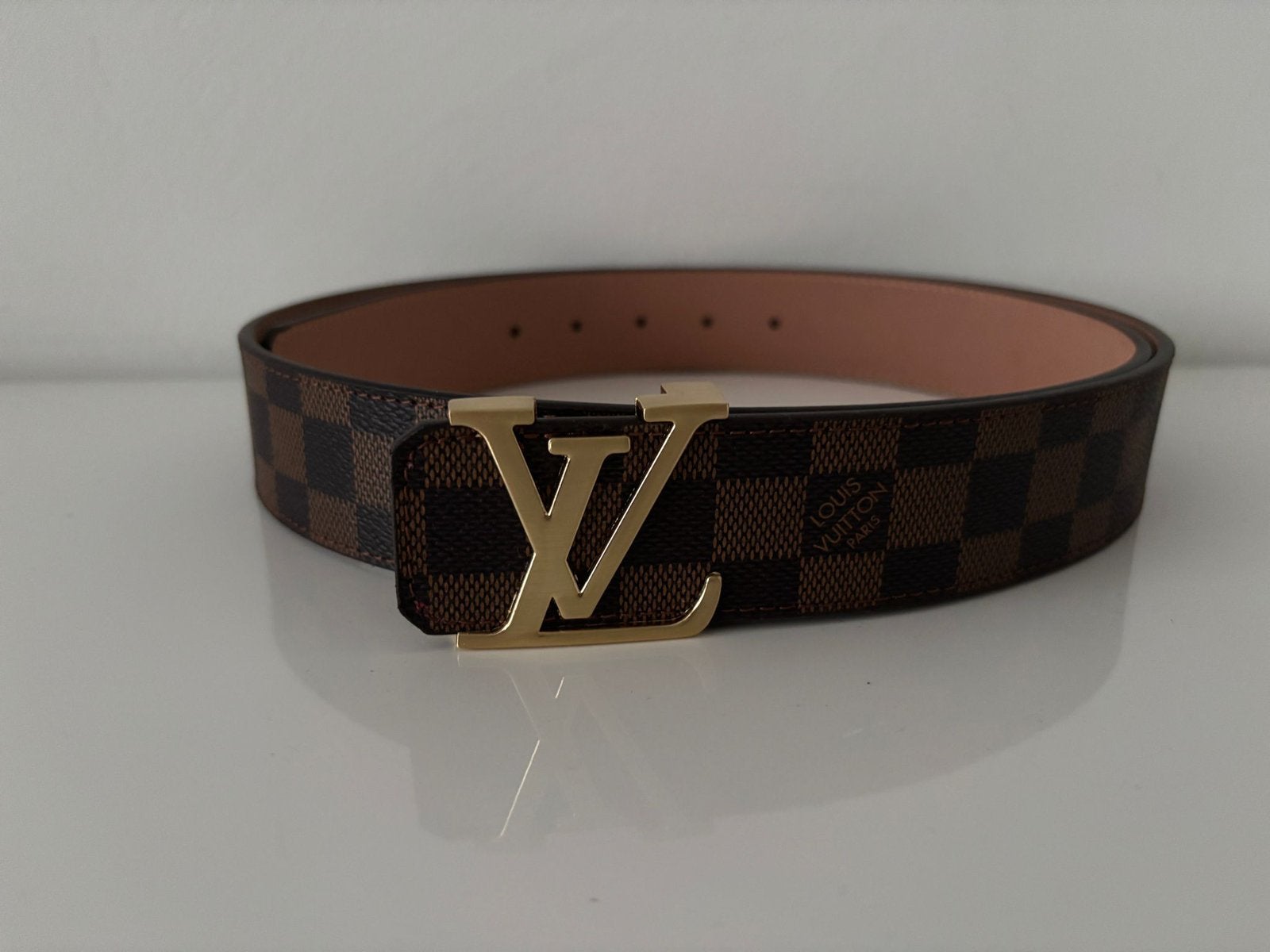 louis Vuitton leren riem maat 125/50 nieuw, Kleding | Heren, Riemen en Ceinturen, Bruin, Echt leder, Nieuw, Ophalen of Verzenden