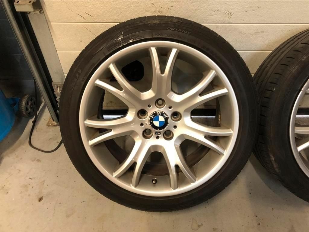19inch Originele BMW Style 191M Breedset Velgen! A-Merk Band, Gebruikt, -, -, Banden en Velgen