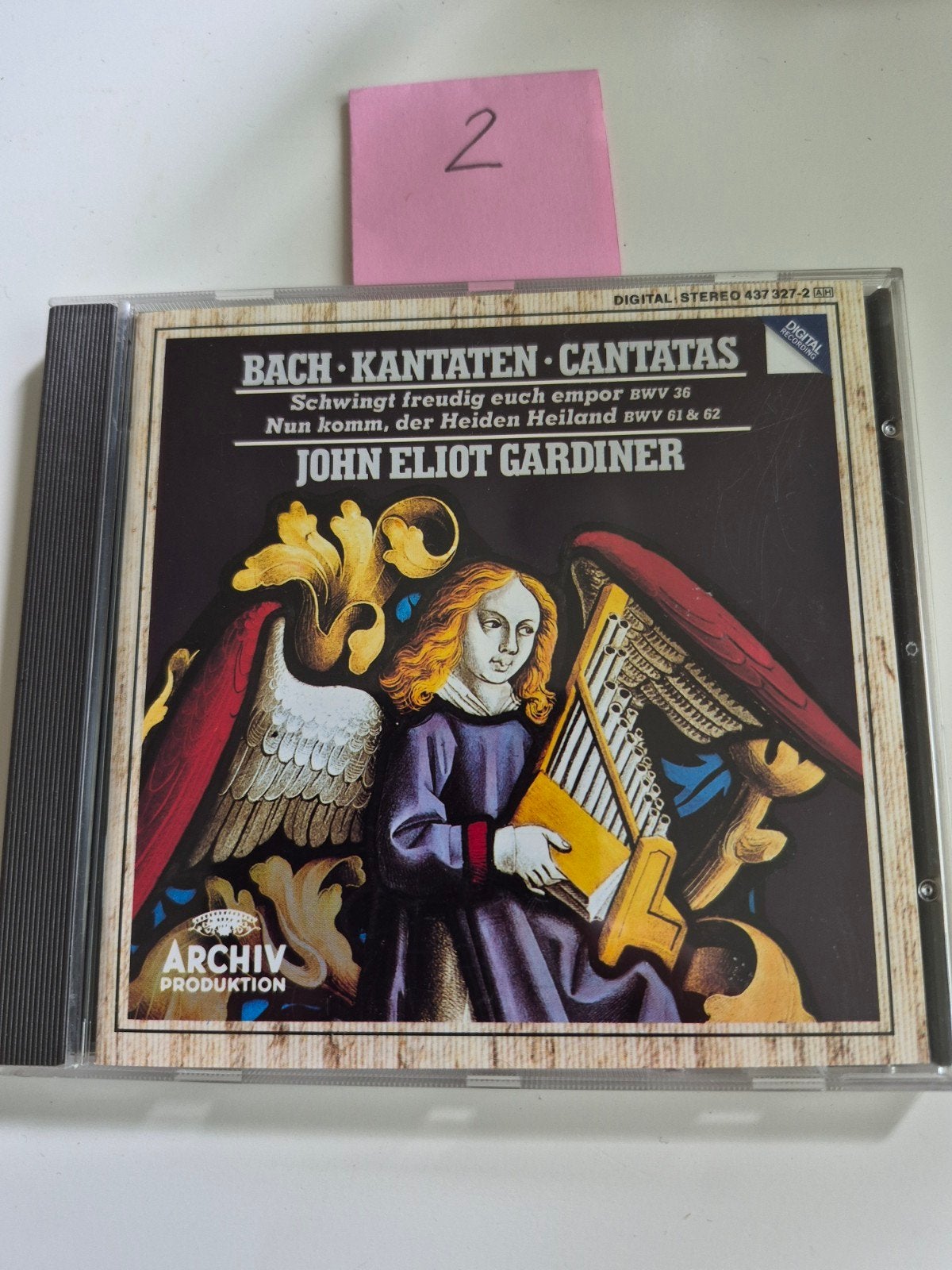 Bach Cantatas: Advent Cantatas - Gardiner (CD), Gebruikt, Ophalen of Verzenden, Inclusief doosje, Barok