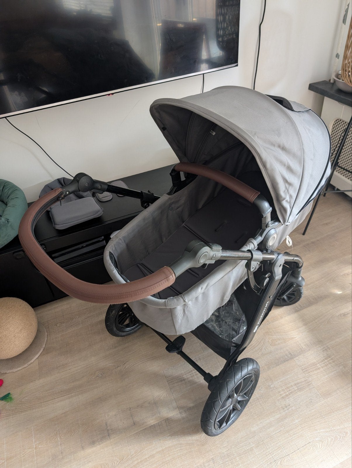 kinderkraft 3 in 1 kinderwagen, Gebruikt, Combiwagen, Met autostoeltje, Ophalen