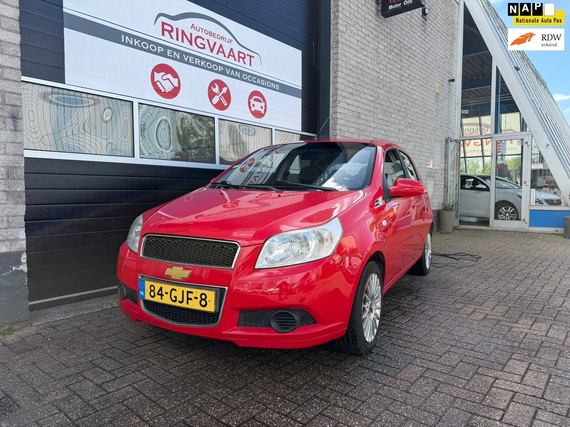 Chevrolet Aveo 1.4 16V LS Met 1 JAAR APK LPG G3, Auto's, Voorwielaandrijving, 101 pk, 4 cilinders, 400 kg