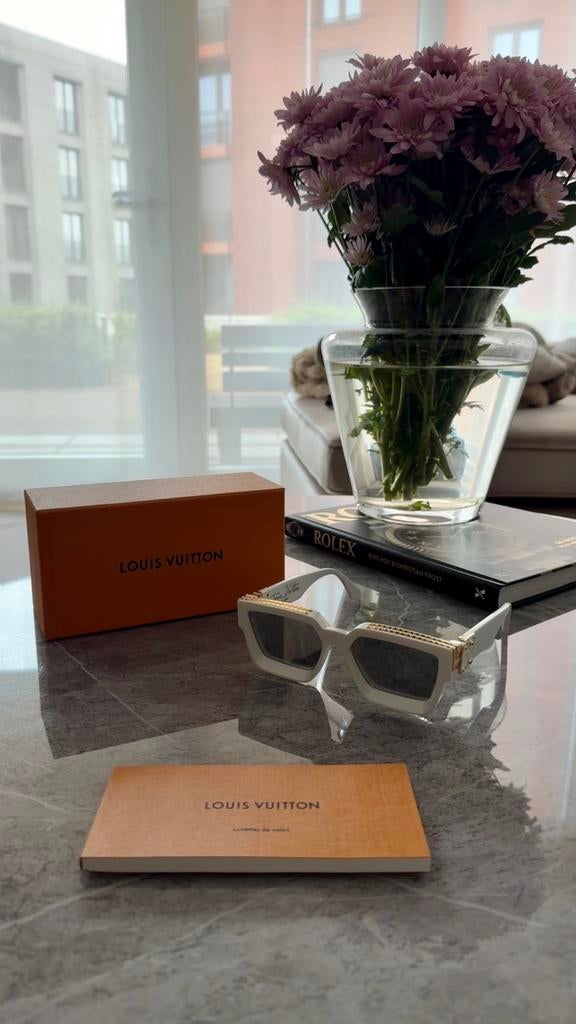 Louis Vuitton 1.1 Millionaires Zonnebril, Overige merken, Gebruikt, Zonnebril, Wit
