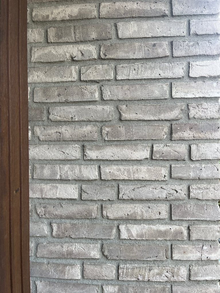 Betonnen steenstrips en L-vormige hoekelementen, Doe-het-zelf en Verbouw, Metselstenen, Ophalen, Nieuw, Beton