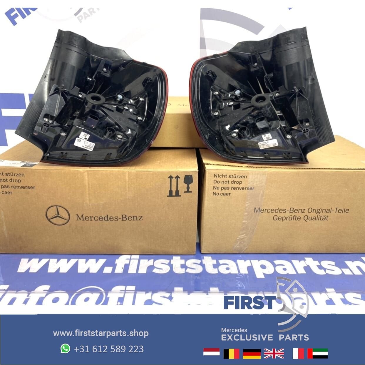 A1569068400 W156 GLA FACELIFT LED ACHTERLICHT RECHTS ORIGINE, Gebruikt, -, Ophalen of Verzenden, -