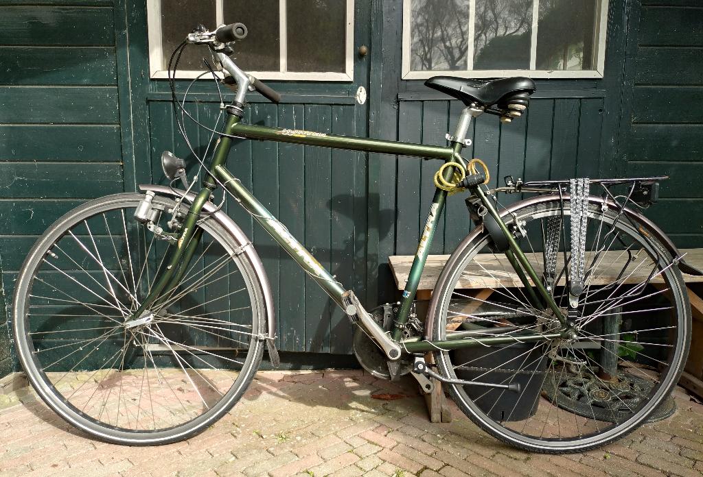 Altra Hunter herenfiets, Fietsen en Brommers, Gebruikt, Versnellingen, 57 tot 61 cm, Trommelrem