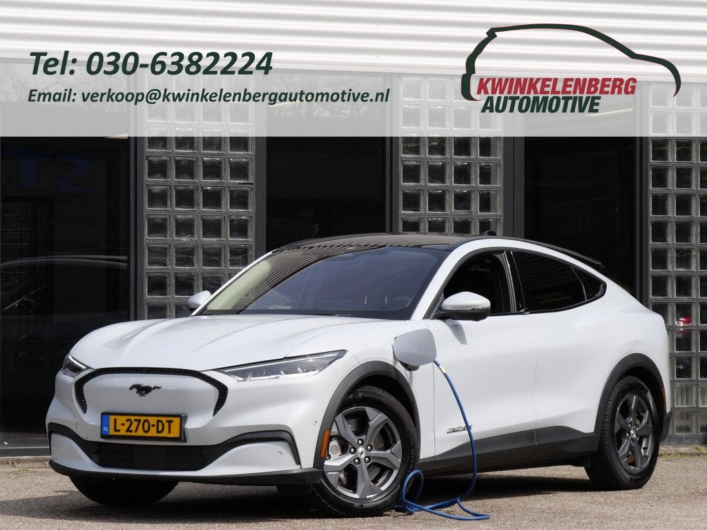 Ford Mustang Mach-E EXTENDED RWD 98kWh/ TECHNOLOGY PACK PLUS, Auto's, Ford, Automatische klimaatregeling, Gebruikt, 600 km, Wit