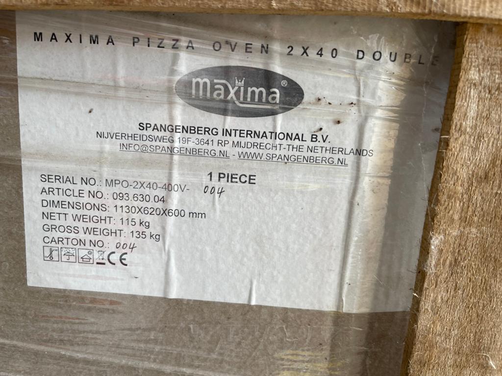 Pizza oven, Ophalen of Verzenden, Nieuw, Minder dan 45 cm
