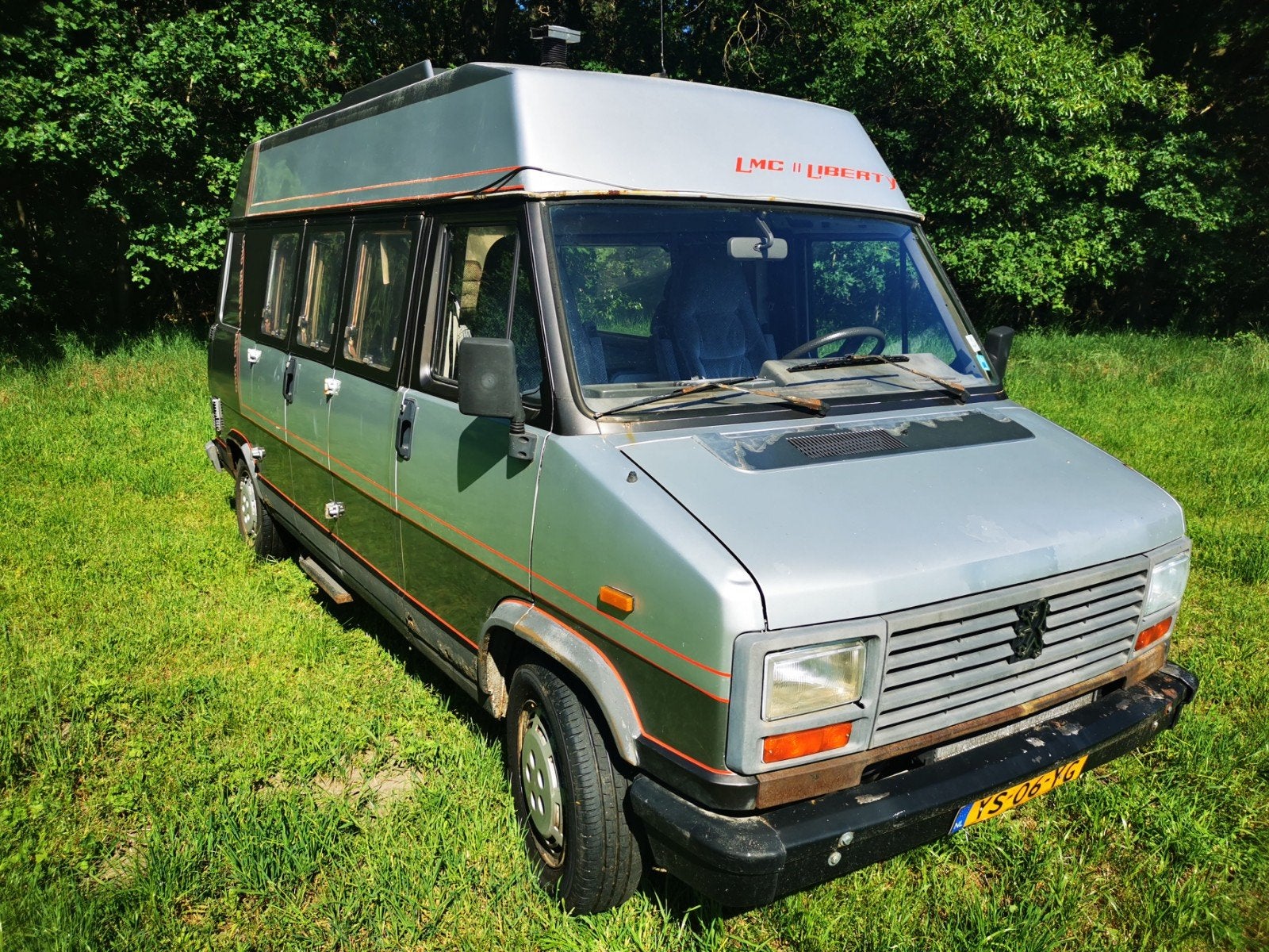 Peugeot J5 camper – LMC Liberty (1990) - APK tot juli 2027, Particulier, Half-integraal, Handgeschakeld, Diesel