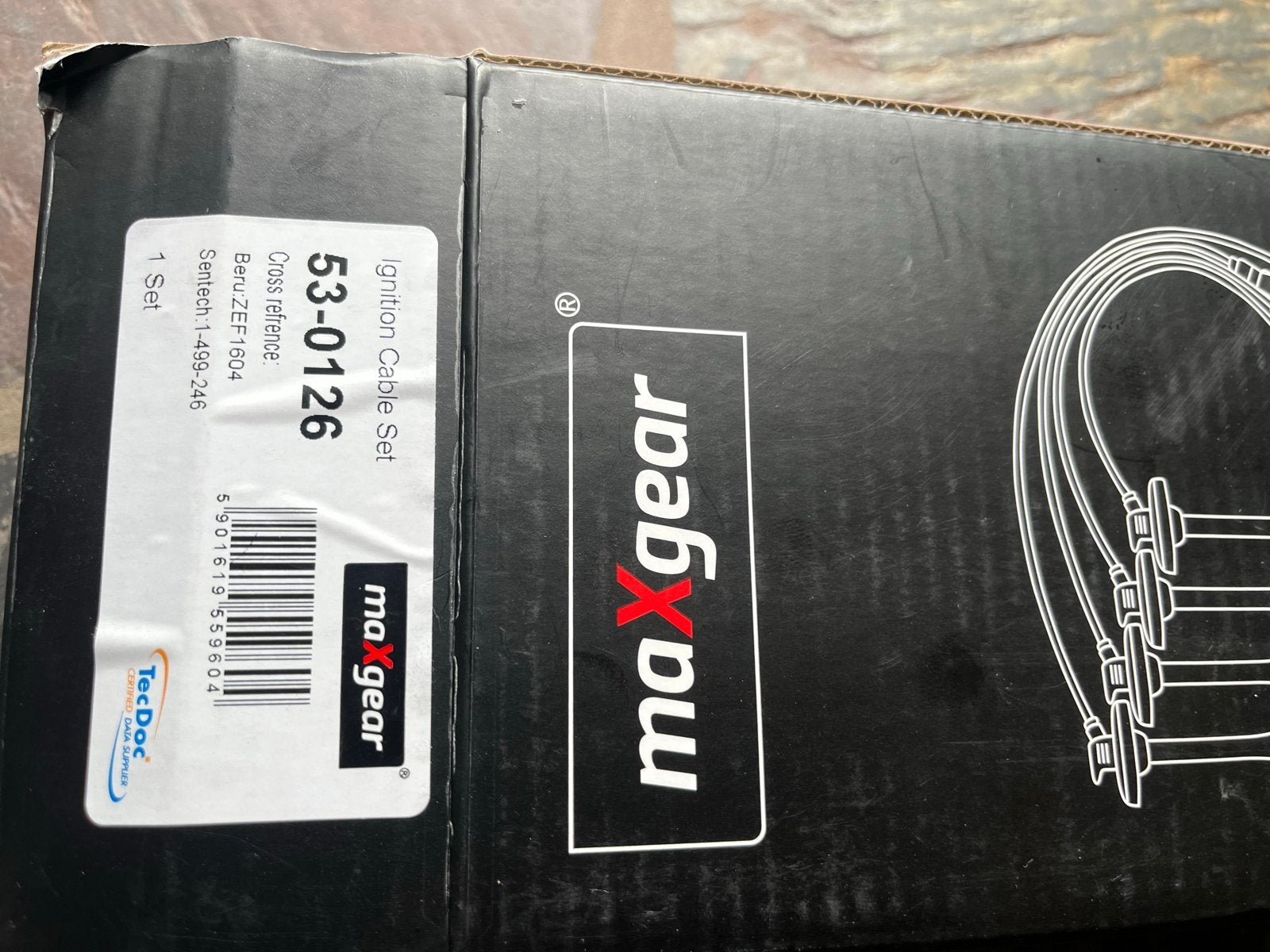 Maxgear Bougiekabels 3 stuks 53-0126 - Nieuw, Ophalen of Verzenden, Nieuw, Universele onderdelen