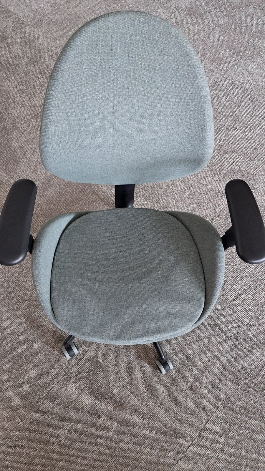IKEA HATTEFJÄLL Bureaustoel - Ergonomisch en Comfortabel, Ophalen, Ergonomisch, Zo goed als nieuw, Zwart
