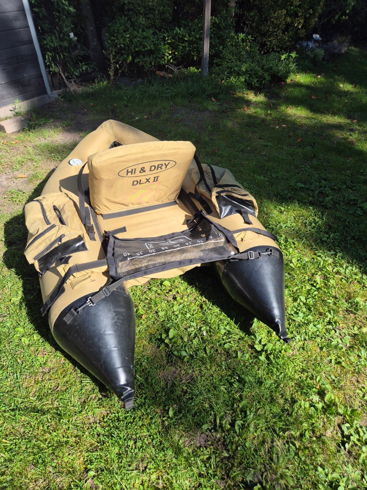 Mac Fishing Hi & Dry Bellyboat, Ophalen, Gebruikt