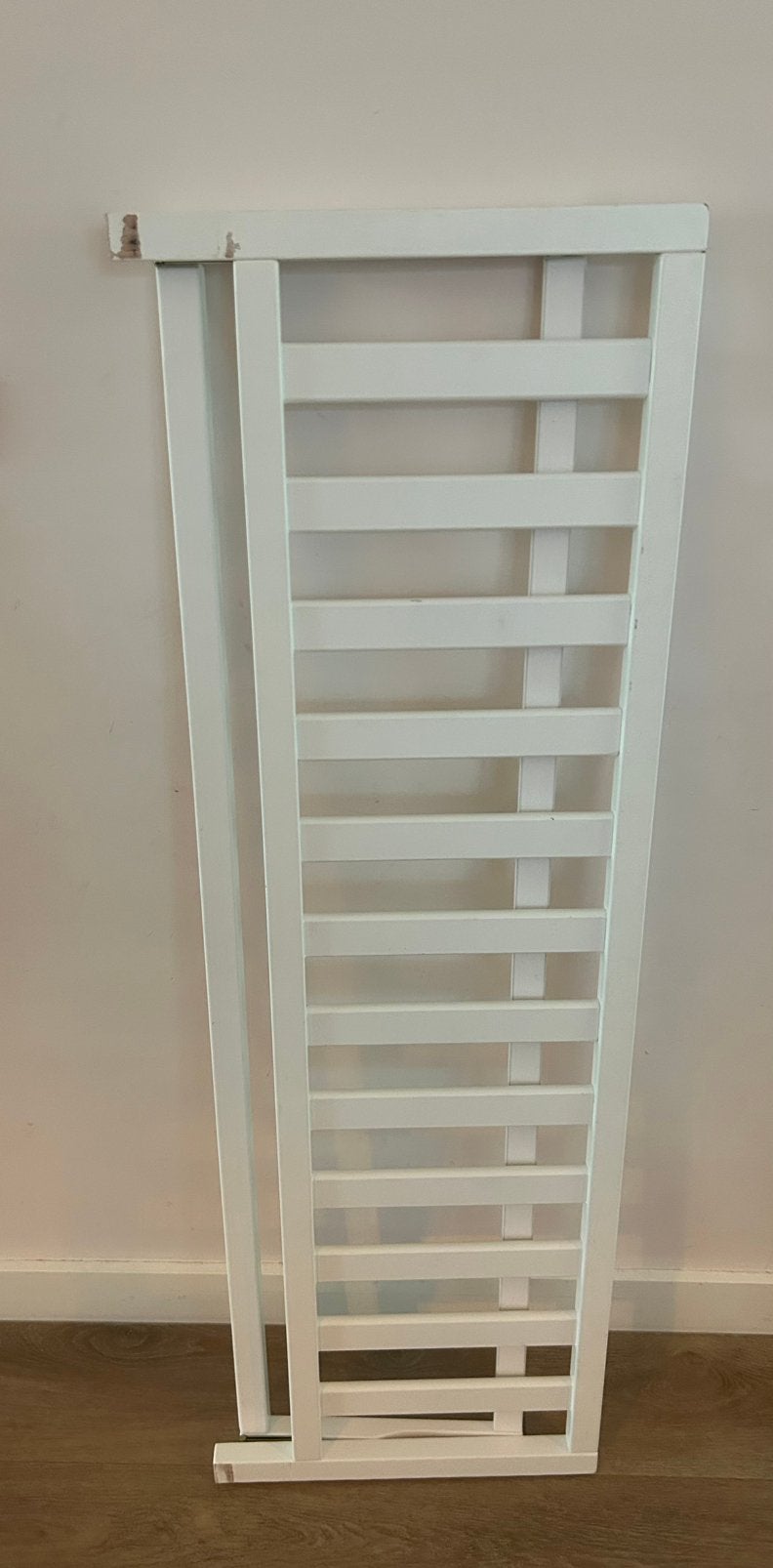 Houten bedrek, Ophalen, Zo goed als nieuw, Minder dan 140 cm, Minder dan 70 cm