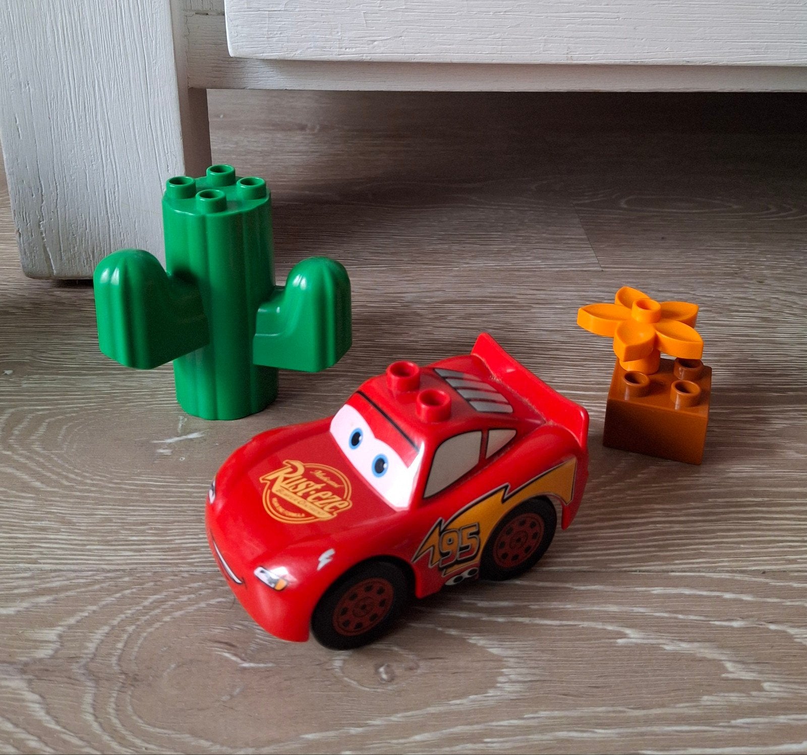 bliksem Mcqueen, Ophalen of Verzenden, Zo goed als nieuw, Duplo