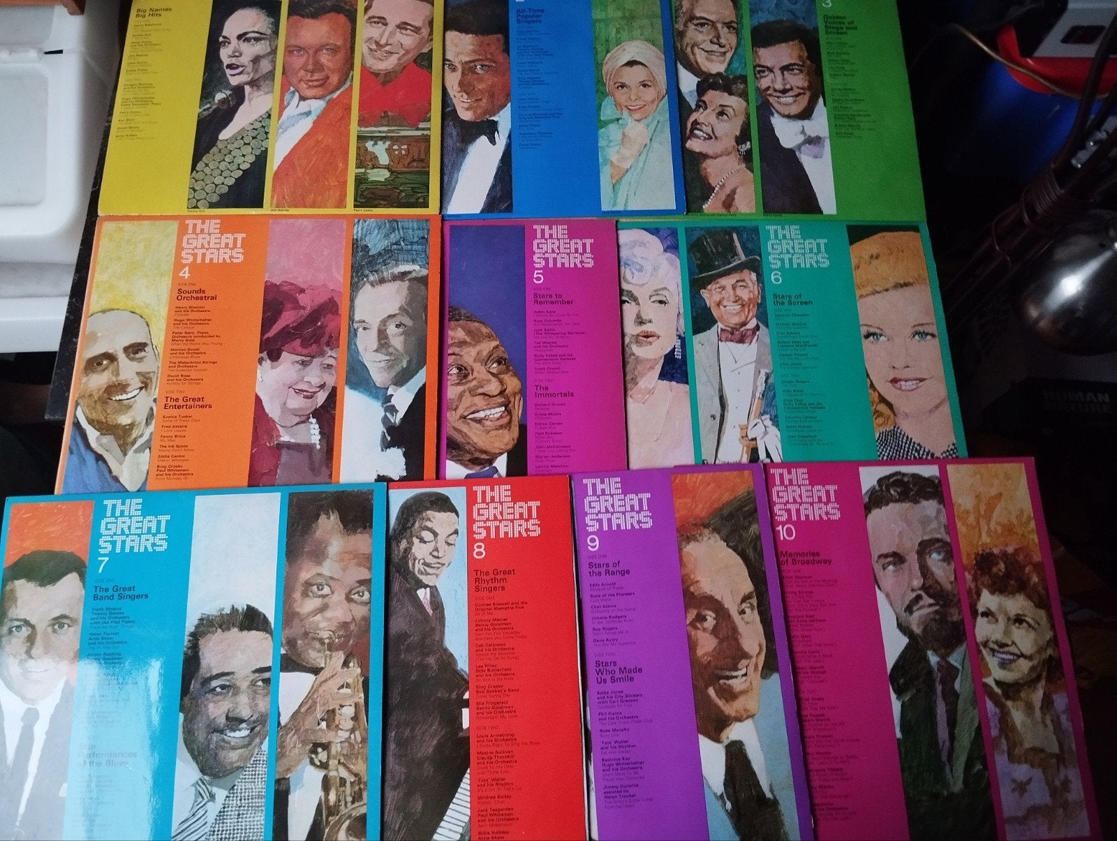 The Great Stars Reader's Digest 1968 - Complete 10 LP Boxset, Boxset, Gebruikt, Overige genres, Ophalen of Verzenden