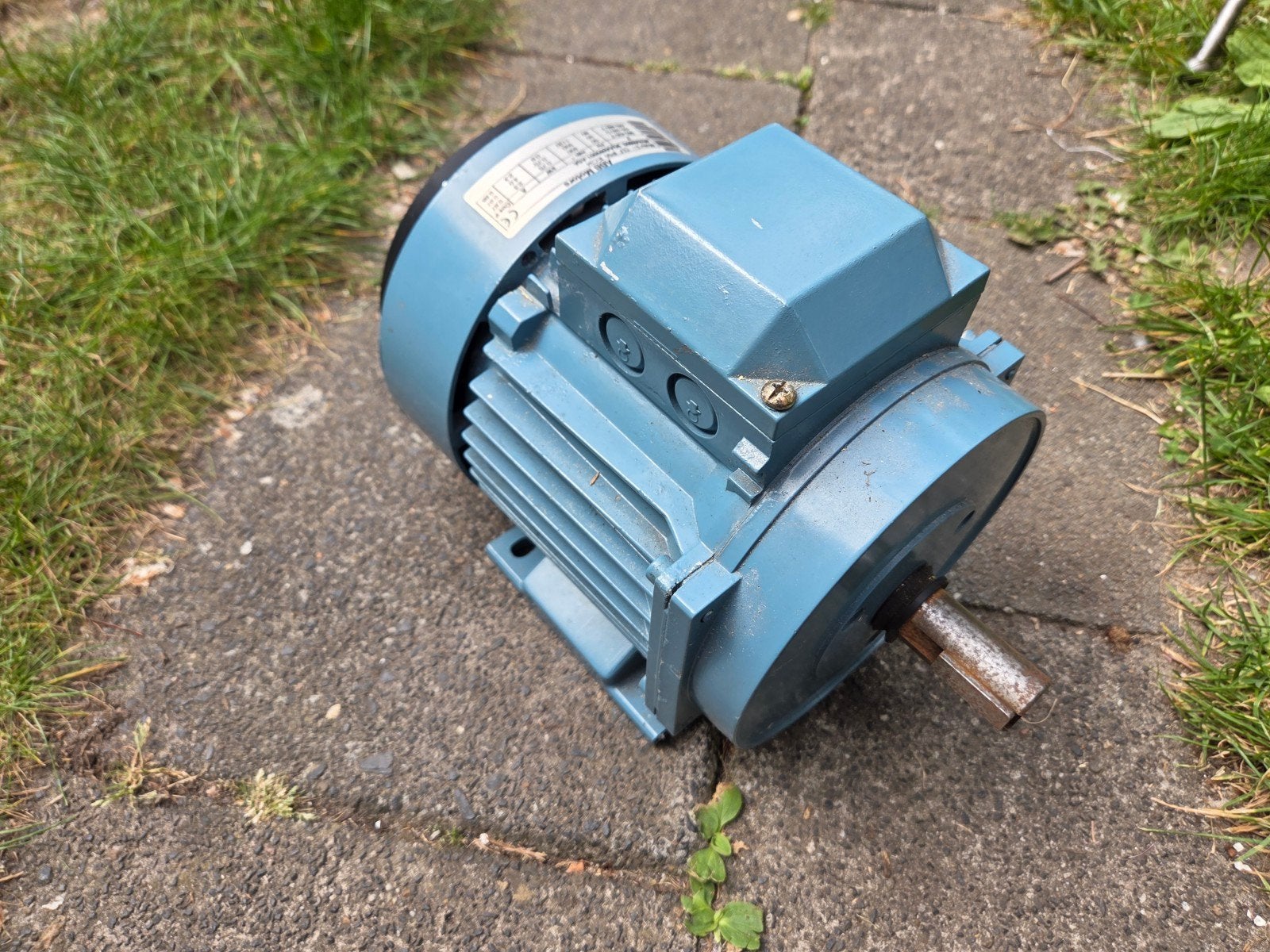 Electromotor ABB 0,75kw, Doe-het-zelf en Verbouw, Motoren, Ophalen of Verzenden, Nieuw, Elektromotor, Minder dan 1400 rpm