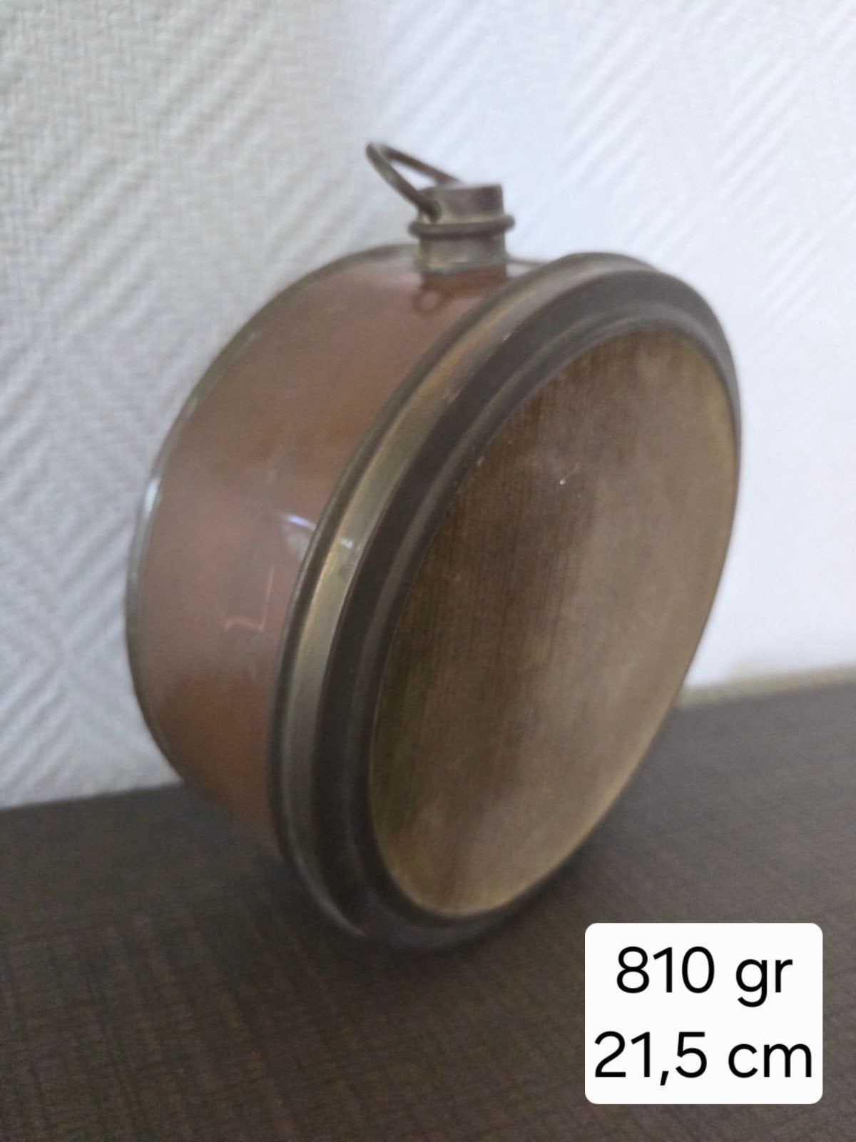 Antieke voetenwarmer/bedkruik / rijtuigstoof, Ophalen of Verzenden, Koper