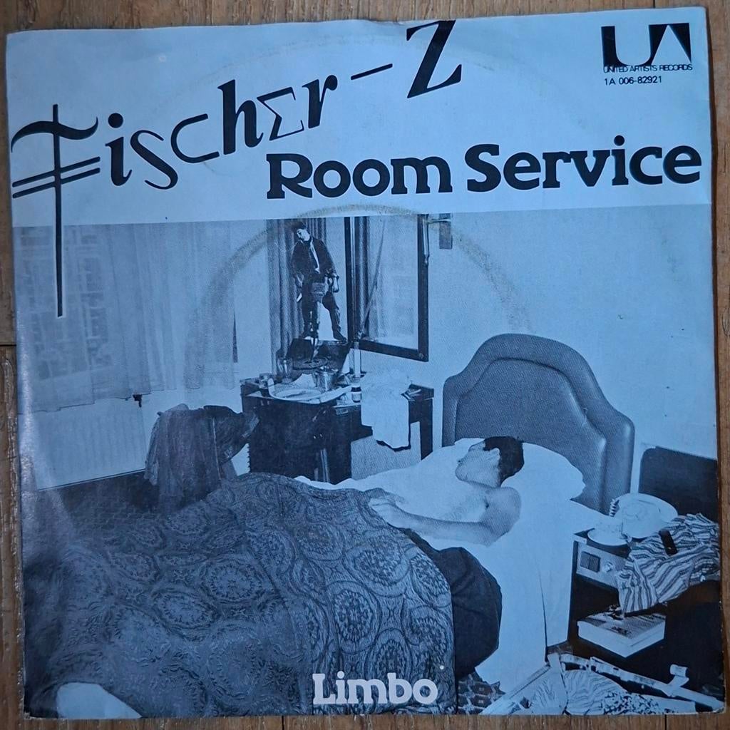 Fischer-Z - Room Service / Limbo vinyl single, Ophalen of Verzenden, Gebruikt