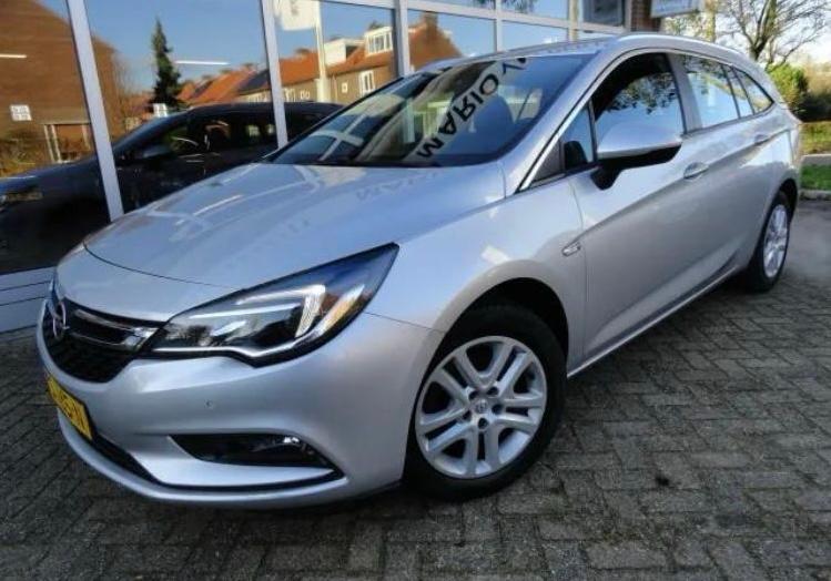 Opel Astra 1.0 Turbo 77KW Sports Tourer 2016 Grijs, Auto's, Opel, Voorwielaandrijving, 1178 kg, 620 kg, 23 km/l