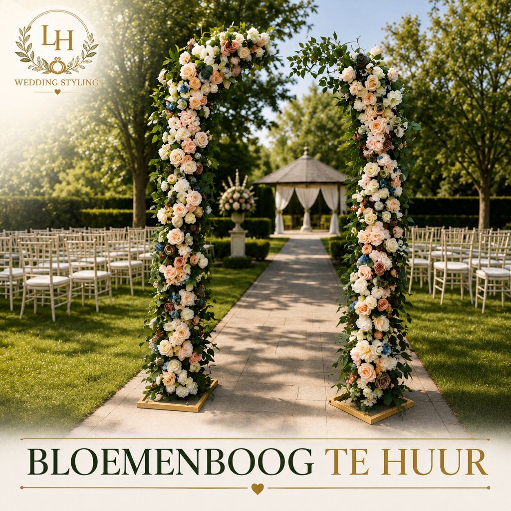 Backdrop bloemenboog te huur | Bruiloft, ceremonie, Ophalen, Nieuw, Geboorte of Huwelijk