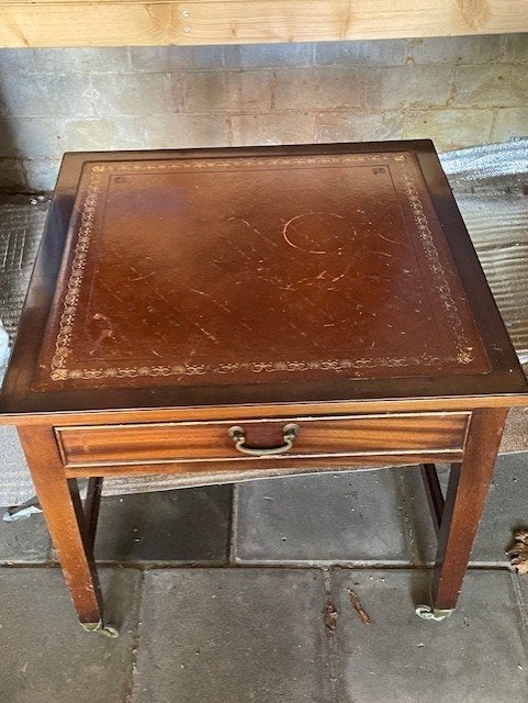 antieke salontafel, Ophalen