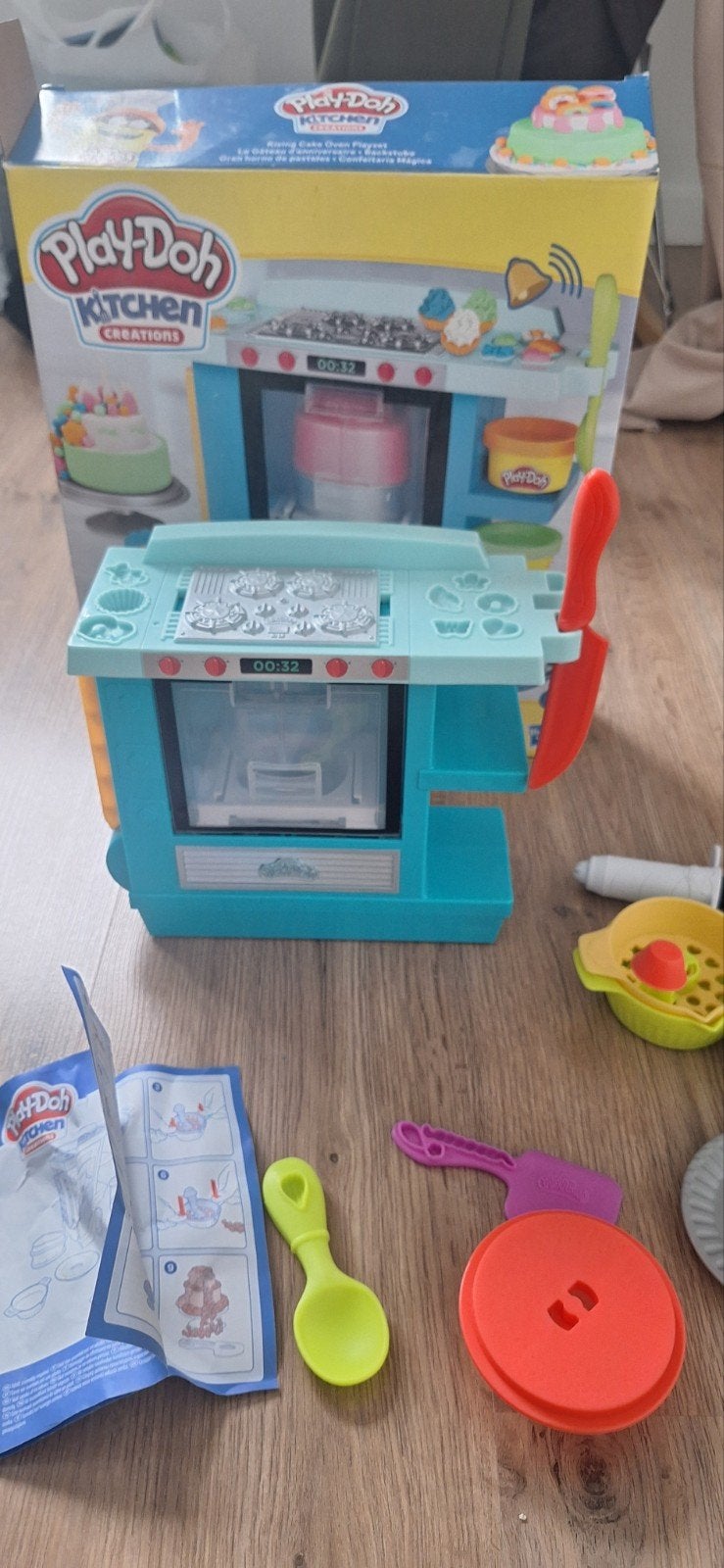 Play-Doh Kitchen creations Taarten Bakken - Zonder klei, Ophalen of Verzenden, Gebruikt, Knutselen