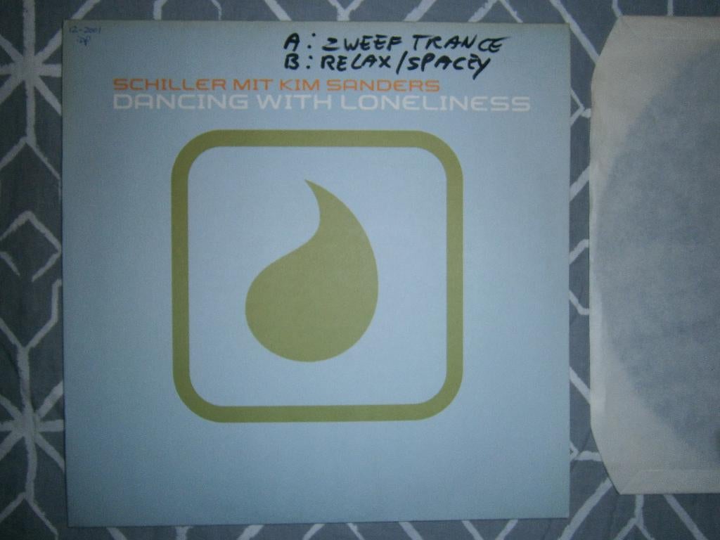 Schiller mit Kim Sanders – Dancing With Loneliness. 2001, Cd's en Dvd's, Vinyl | Dance en House, Gebruikt, Ambiënt of Lounge, 12 inch