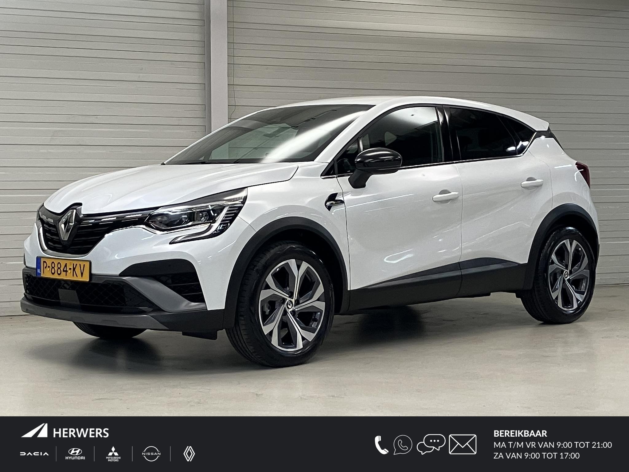 Renault Captur 1.0 TCe 90 R.S. Line / NL Auto / Trekhaak / D, Auto's, Renault, Voorwielaandrijving, Gebruikt, Euro 6, Leder en Stof