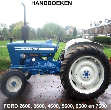 Boeken Ford 2610 3610 4110 4610 5610 6610 6710 7610 op CD!, Ophalen of Verzenden, Nieuw, Tractor en Landbouw