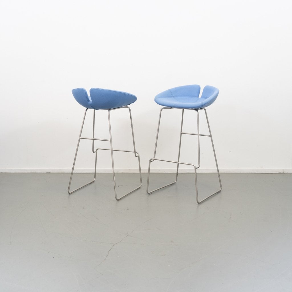 3  Morosso kruk Fjord H 75 cm Licht Blauw Nieuwstaat, Niet ingevuld, Ophalen of Verzenden, Zo goed als nieuw, Metaal