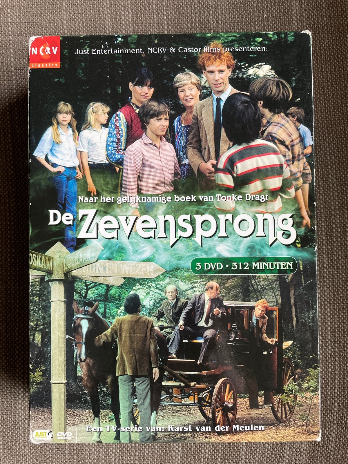 De Zevensprong 3 dvd Boxset - NCRV Classics, Alle leeftijden, Ophalen of Verzenden, Zo goed als nieuw, Avontuur