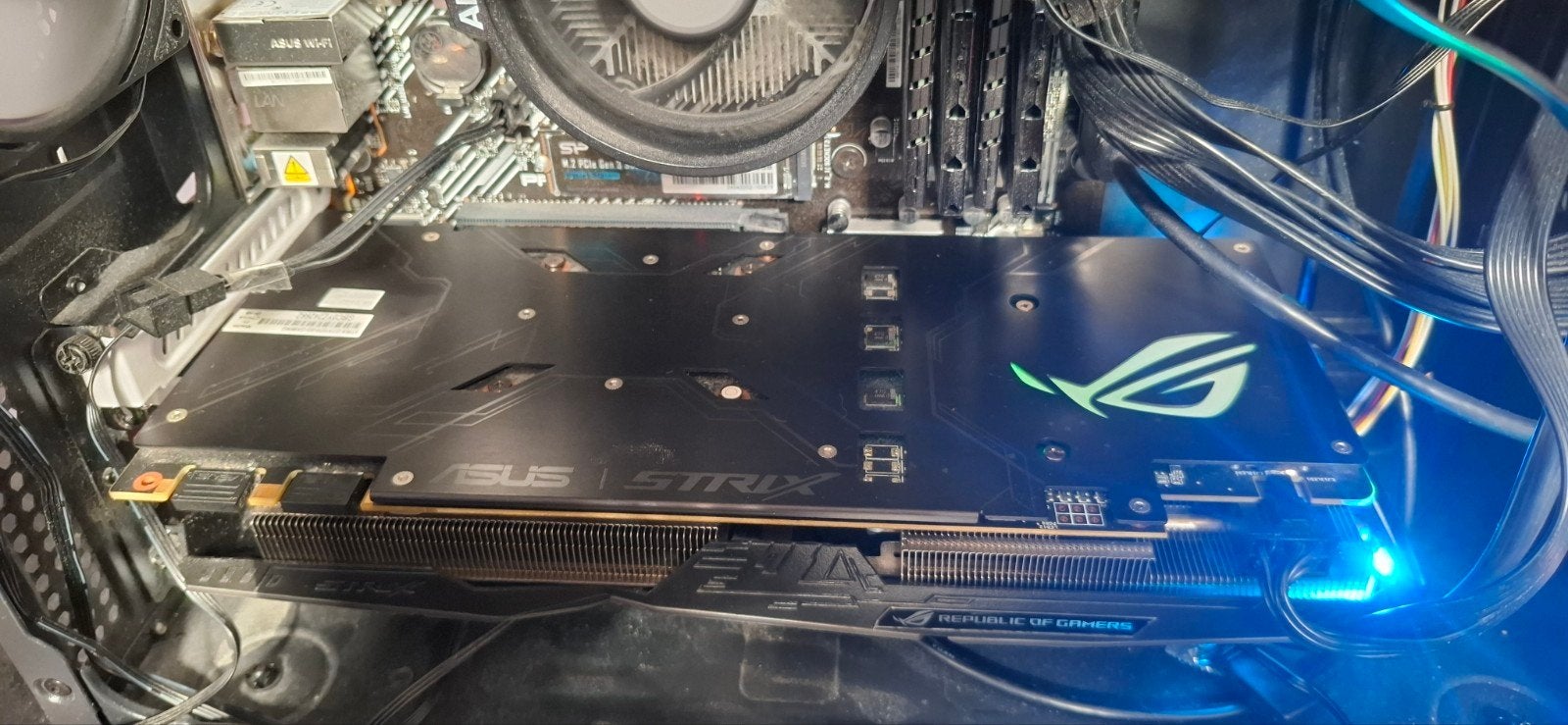 ASUS ROG Strix GTX 1070 8GB Grafische Kaart, Computers en Software, PCI-Express 3, Gebruikt, HDMI, Ophalen of Verzenden