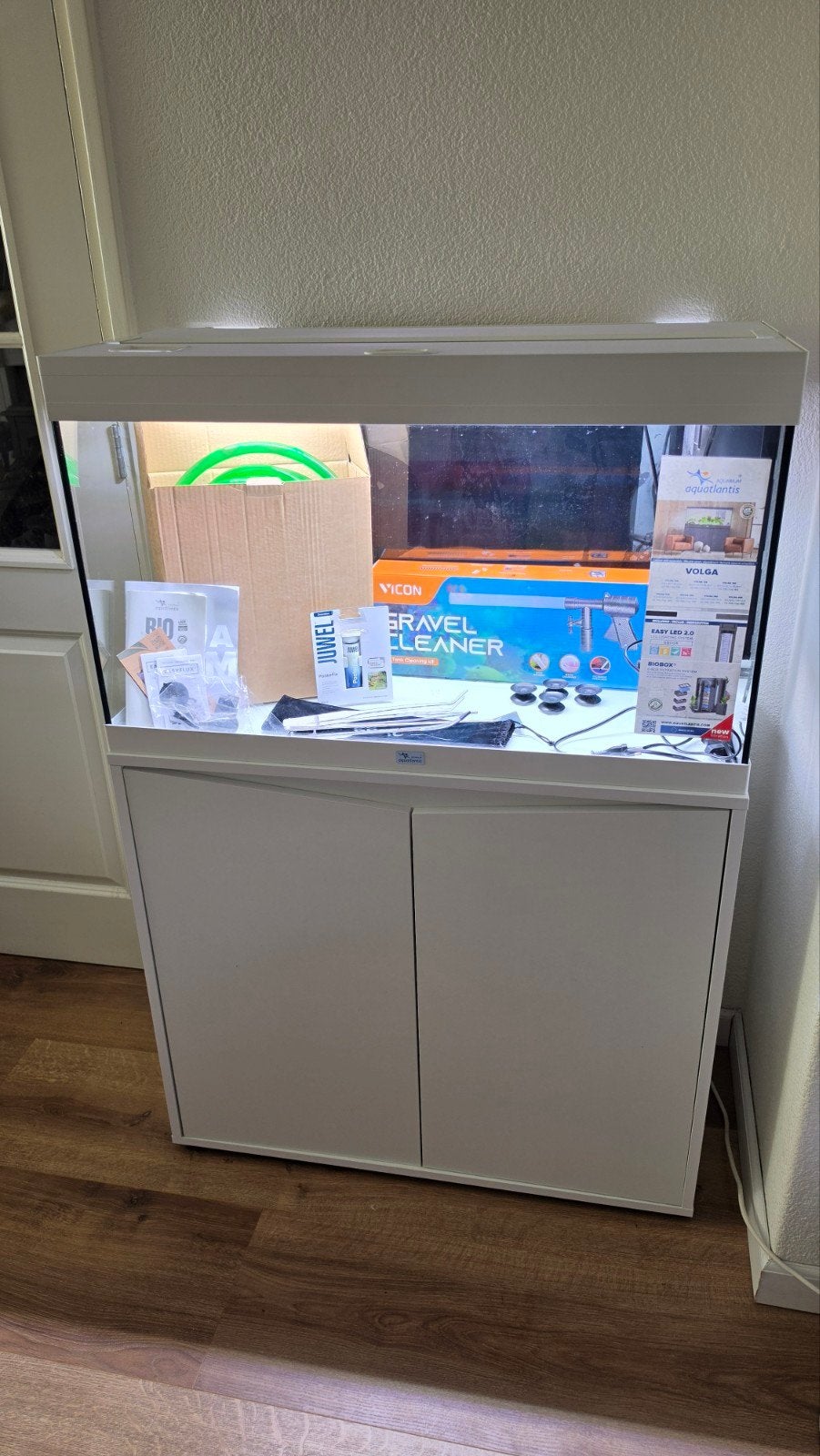 Aquarium van Aqualantis, Ophalen, Inclusief deksel, Aquatlantis, Nieuw