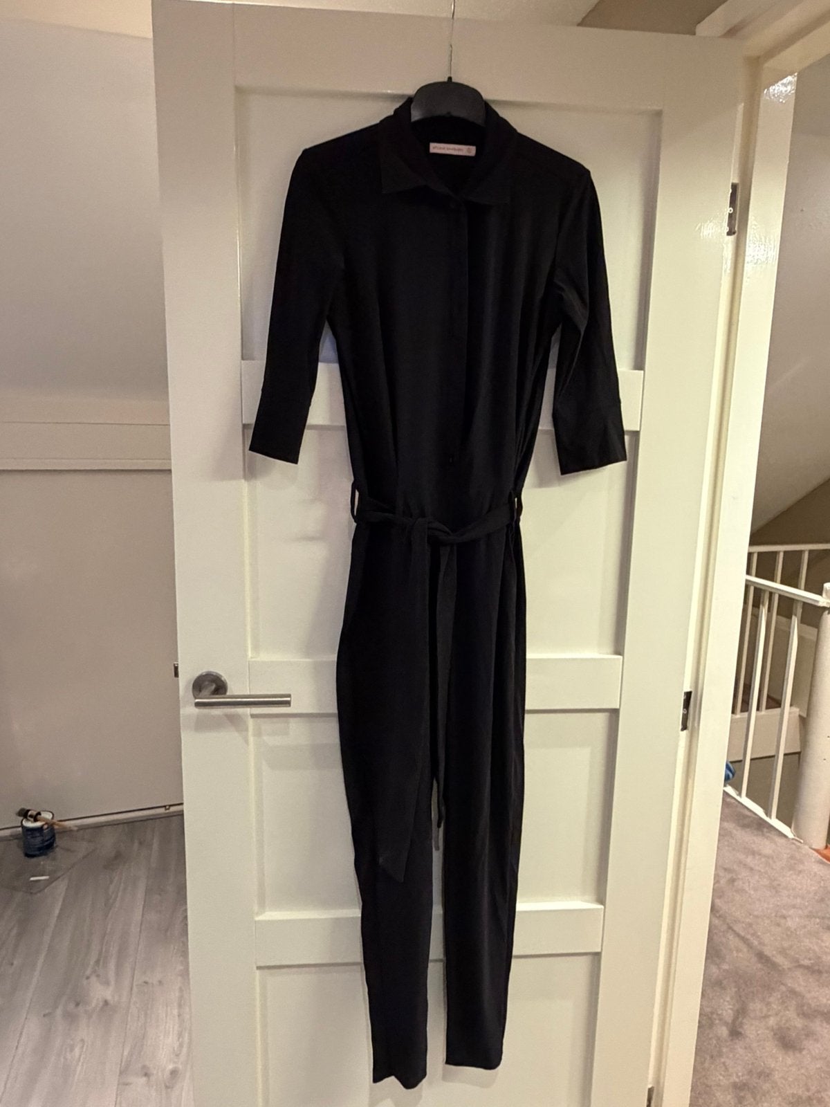Studio Anneloes Jumpsuit zwart maat S als nieuw, Ophalen of Verzenden, Zo goed als nieuw, Maat 38/40 (M), Zwart
