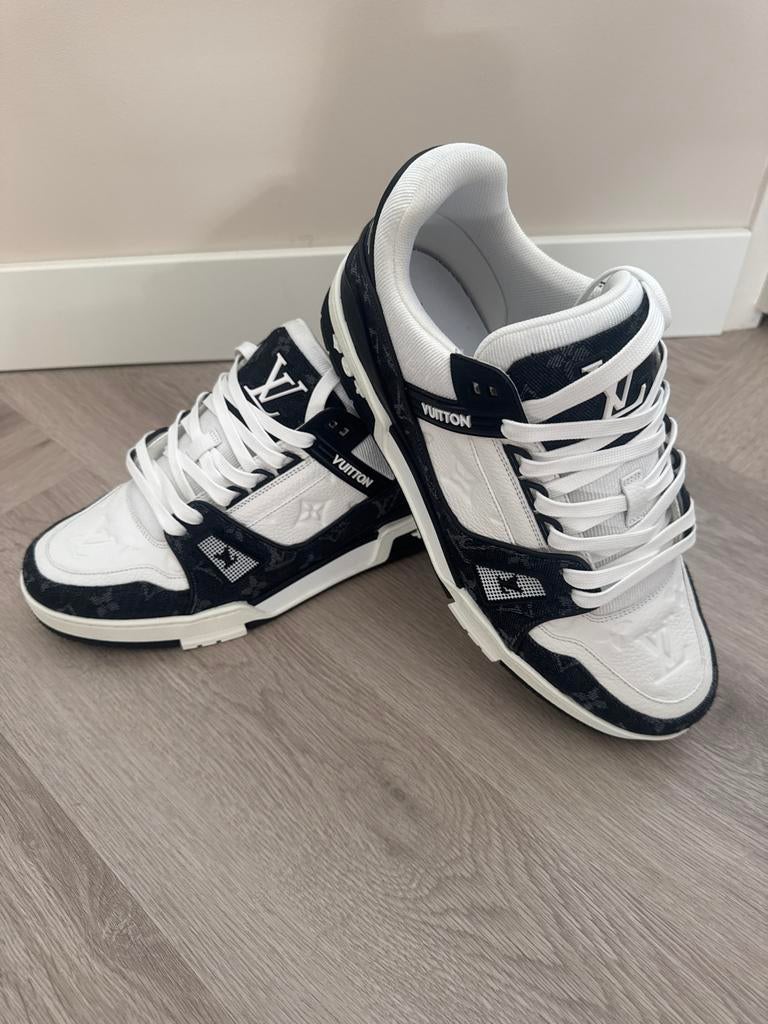 Orginele Louis Vuitton Trainers - Zwart/Wit, Zwart, Nieuw, Ophalen of Verzenden, Sneakers of Gympen