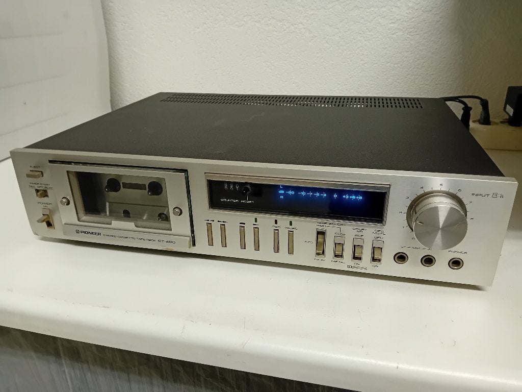 Pioneer CT-400 Stereo Cassette Deck, Ophalen, Enkel, Overige merken, Tiptoetsen