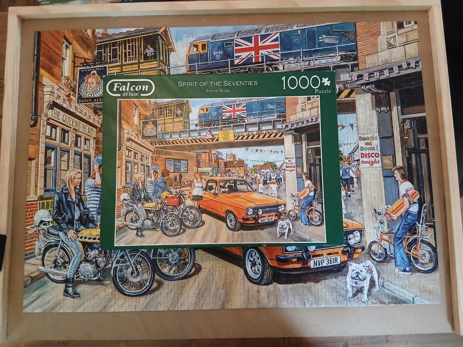 Foto 4 van Falcon puzzels 1000 stukjes