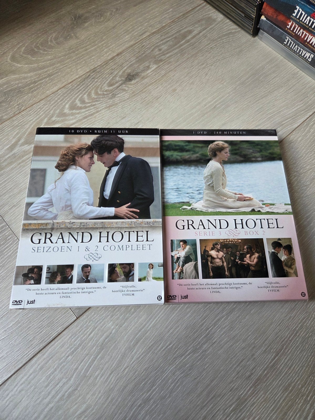 Grand Hotel - Seizoen 1 + 2 compleet + deel 2 seizoen 3, Cd's en Dvd's, Dvd's | Tv en Series, Ophalen of Verzenden, Gebruikt, Drama