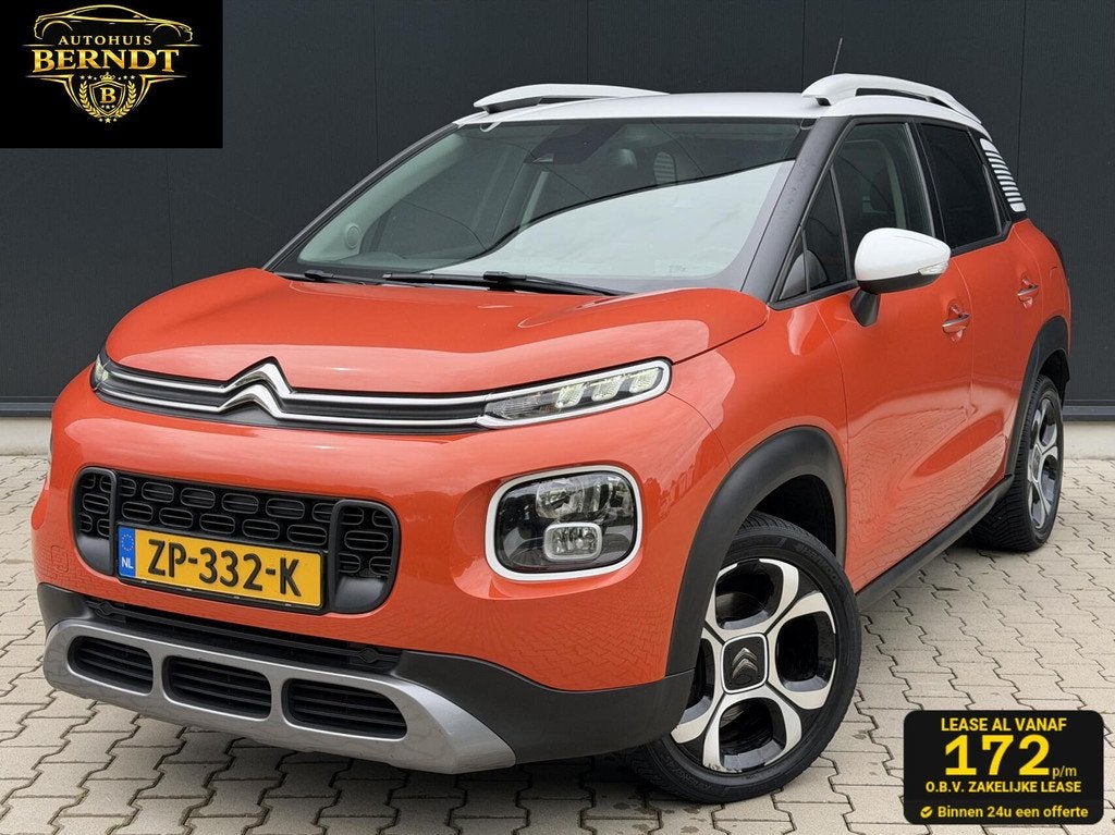 Citroen C3 Aircross 1.2 PureTech S&S Shine Automaat Headsup, Auto's, Citroën, Gebruikt, Met garantie (alle), 600 kg, 3 cilinders