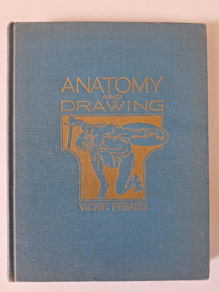Anatomieboek voor kunstenaars, Gelezen, Ophalen of Verzenden, Schilder- en Tekenkunst, Victor Perard