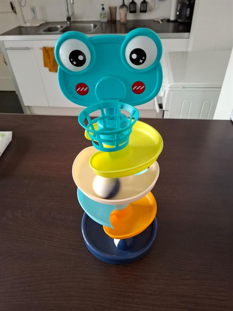 Eco Toys Happy Frog Spiraaltoren, Ophalen of Verzenden, Zo goed als nieuw, Overige typen
